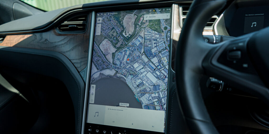 Tesla interior