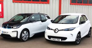 BMW i3 and Renault ZOE