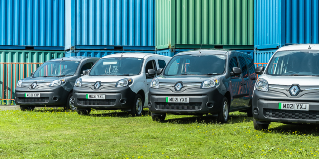 Hire an electric van at EVision