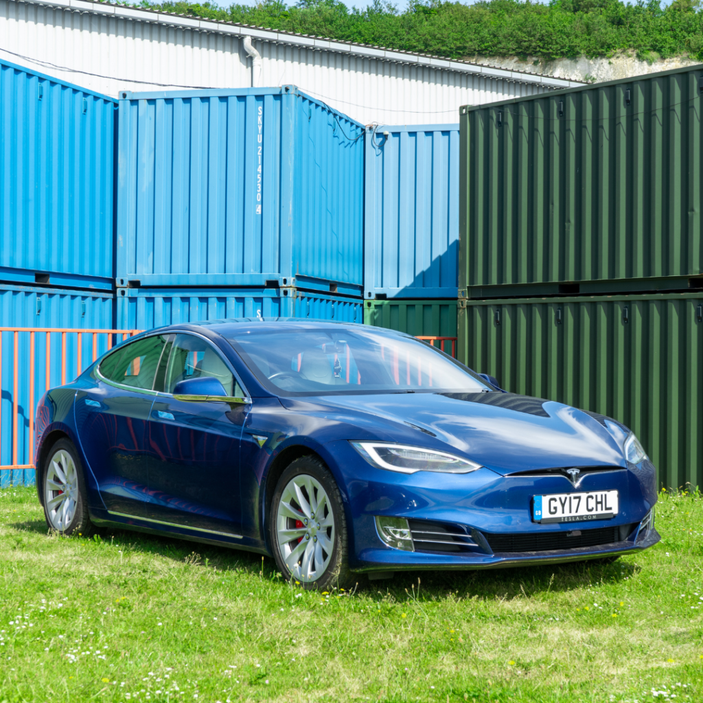 Tesla Model S at EVision