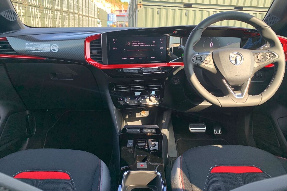 Vauxhall Mokka-e interior