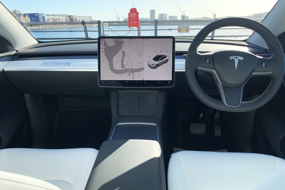 Tesla Model Y interior