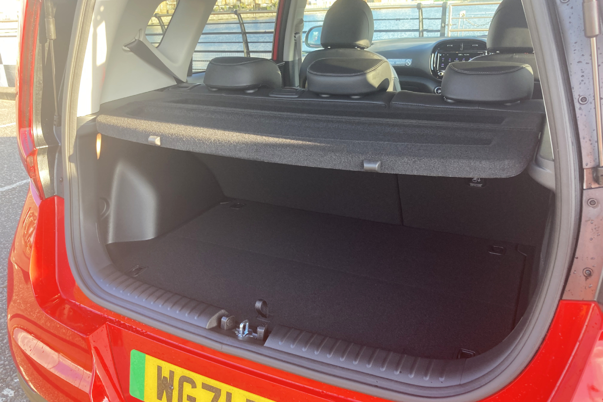 Kia Soul EV boot