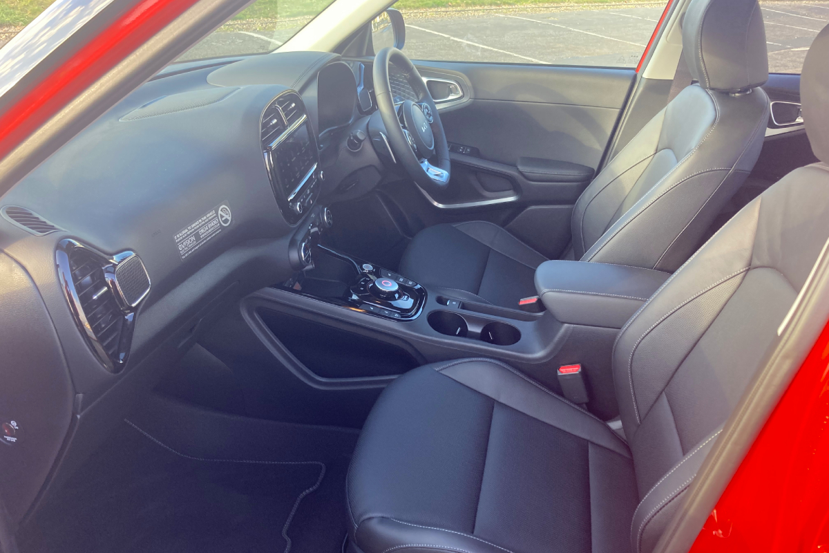 Kia Soul EV interior