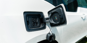 charging an electric car