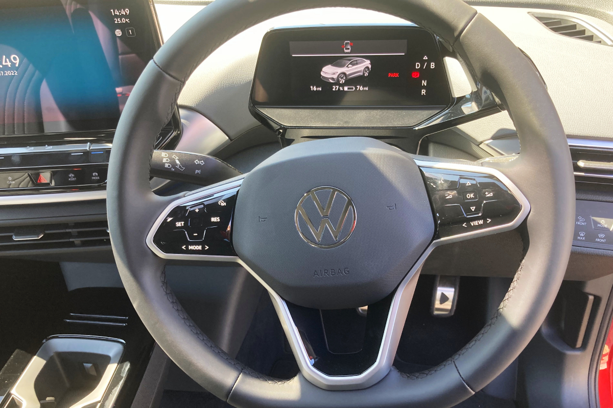 Volkswagen ID.5 steering wheel