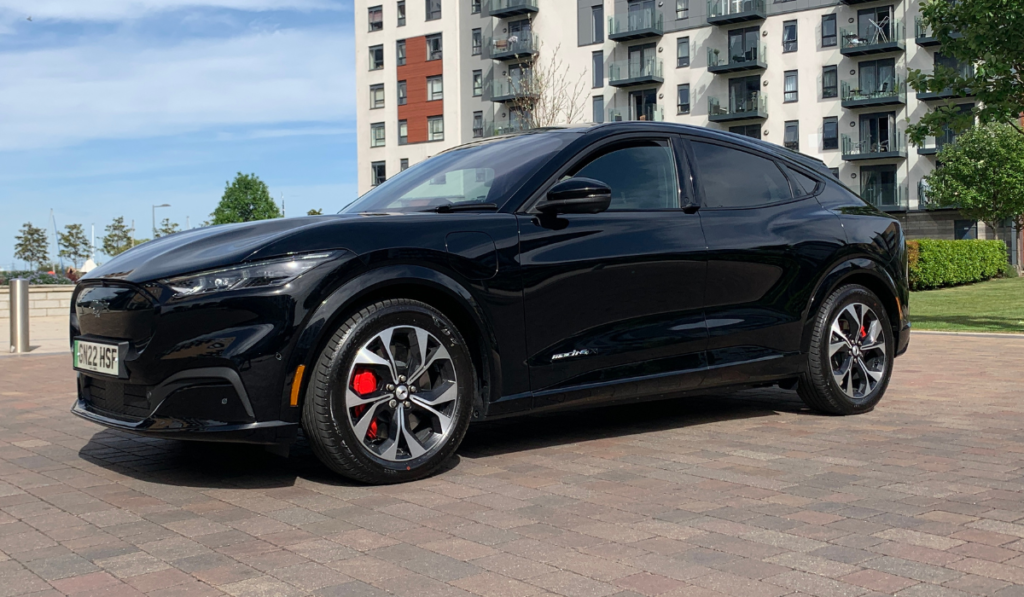 Mustang Mach-e facing left
