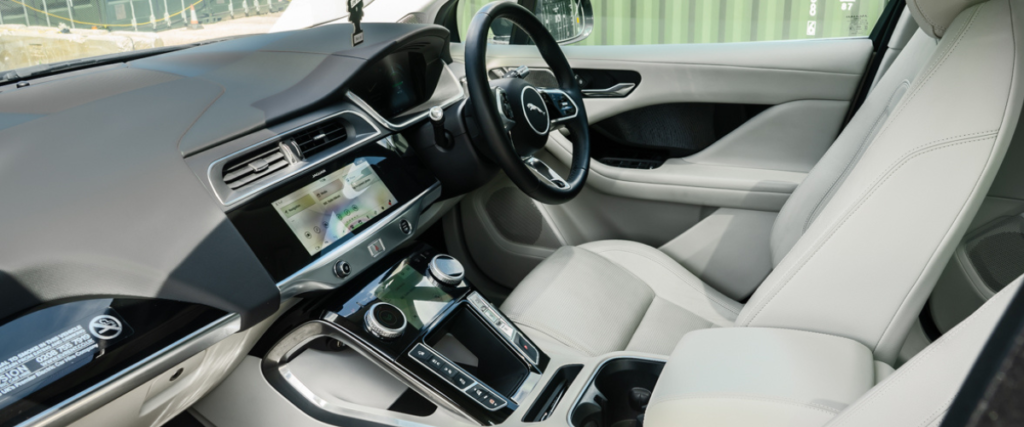 Dashboard of Jaguar I-Pace