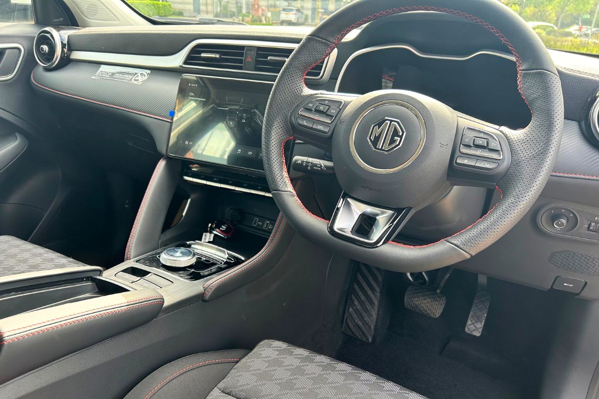 MG ZS (5) MG ZS Electric Car Interior