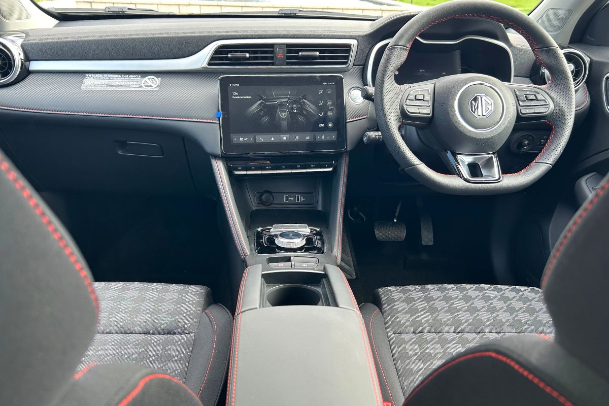 MG ZS (7) MG ZS Electric Car Interior