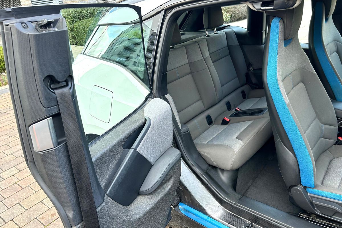 Rear seats in BMW i3