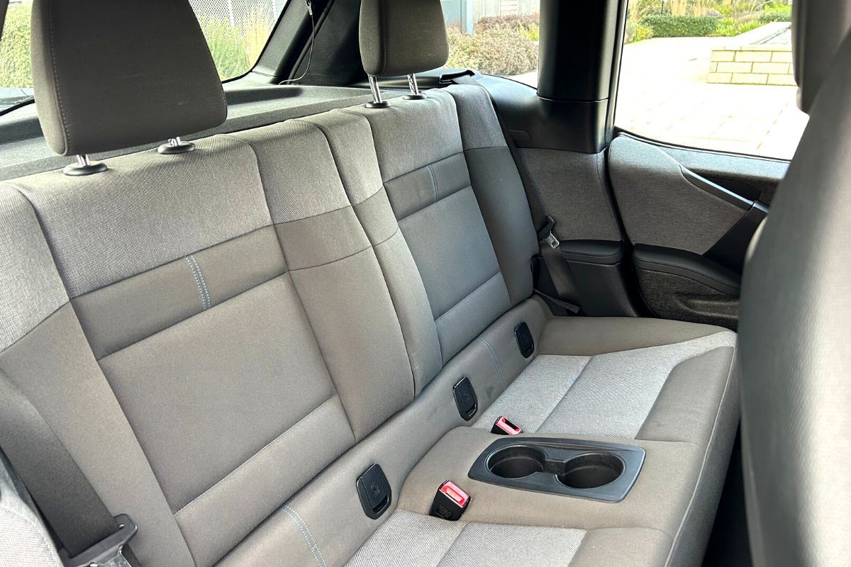 Rear seats in BMW i3
