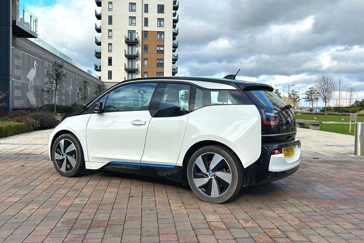 Left side of BMW i3