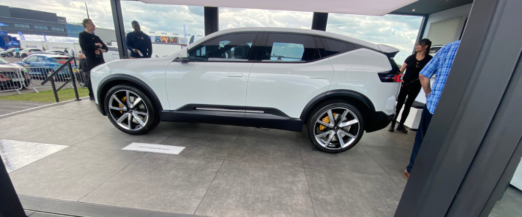 Panoramic view of Polestar 3