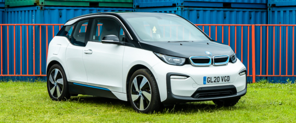 BMW i3 at an angle