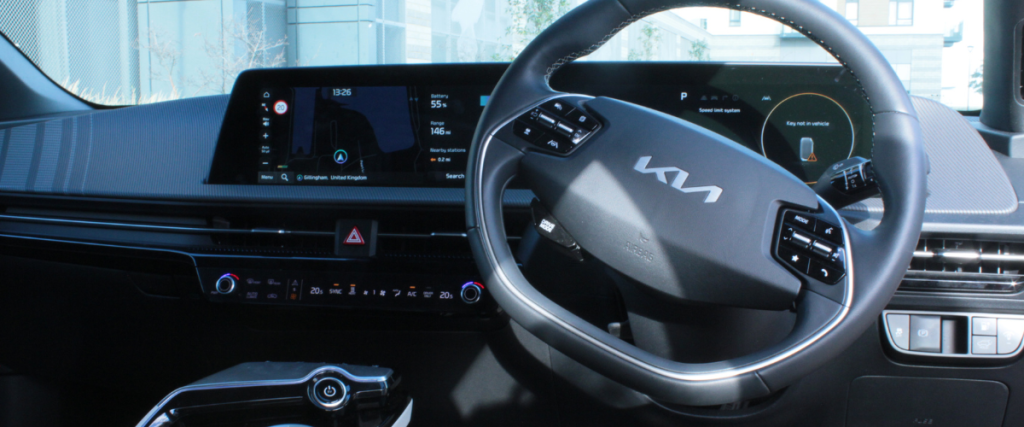 EV6 steering wheel