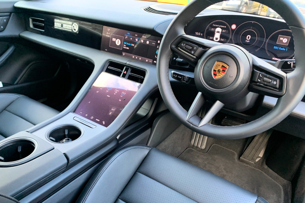 Hire a Porsche Taycan - Electric Car Hire