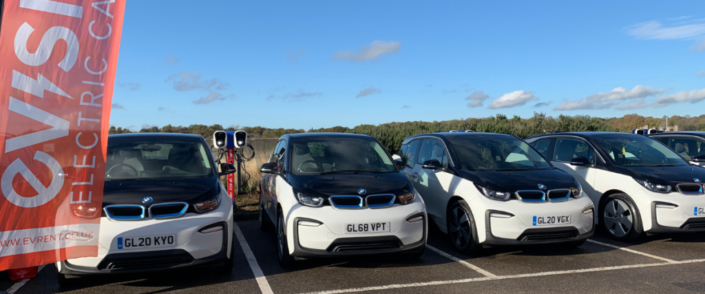 BMW i3 row