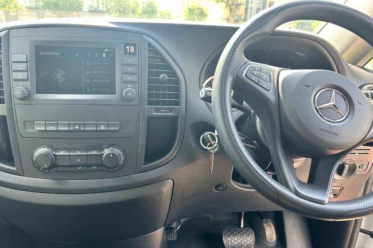 Hire a Mercedes eVito Panel Van
