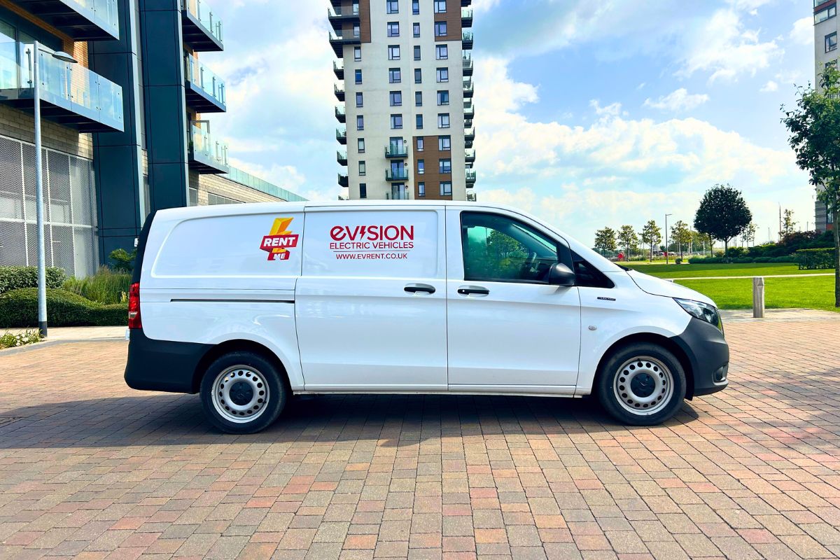 Hire a Mercedes eVito Panel Van