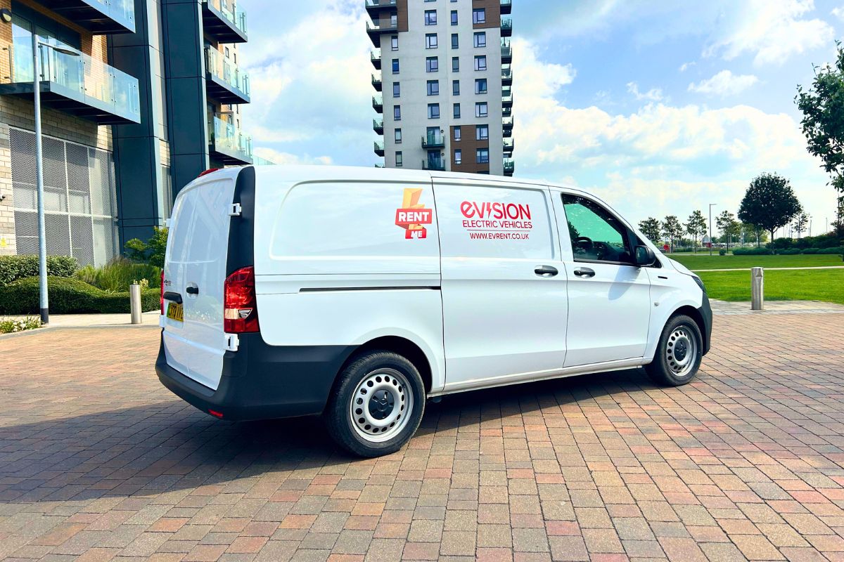 Hire a Mercedes eVito Panel Van
