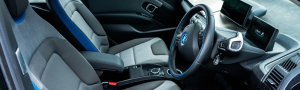 BMW i3 electric car for hire