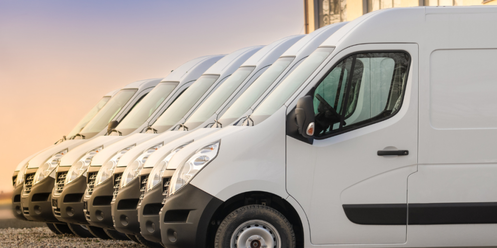 Feature Image row of white vans