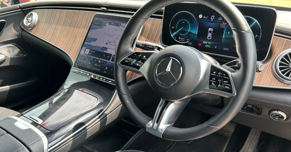 Mercedes EQE dashboard
