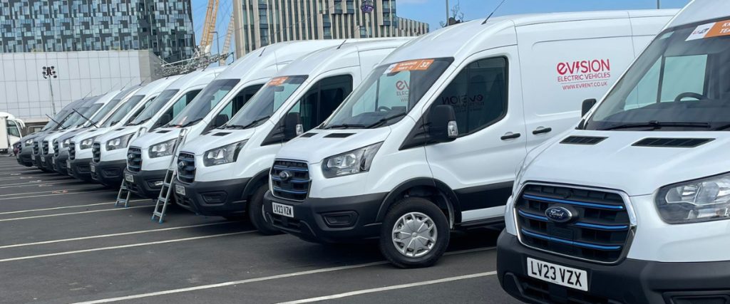 Van fleet in London
