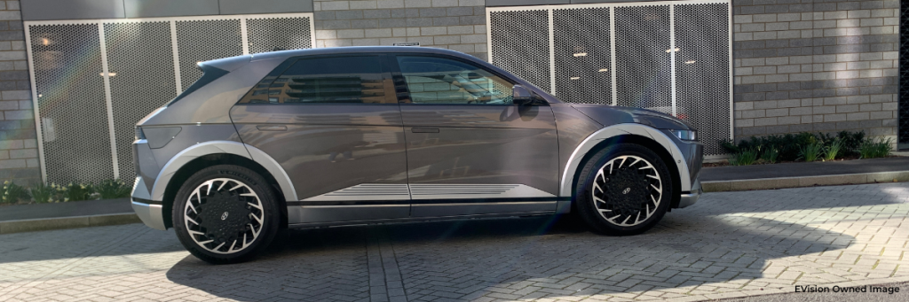 Hyundai Ioniq 5 facing right