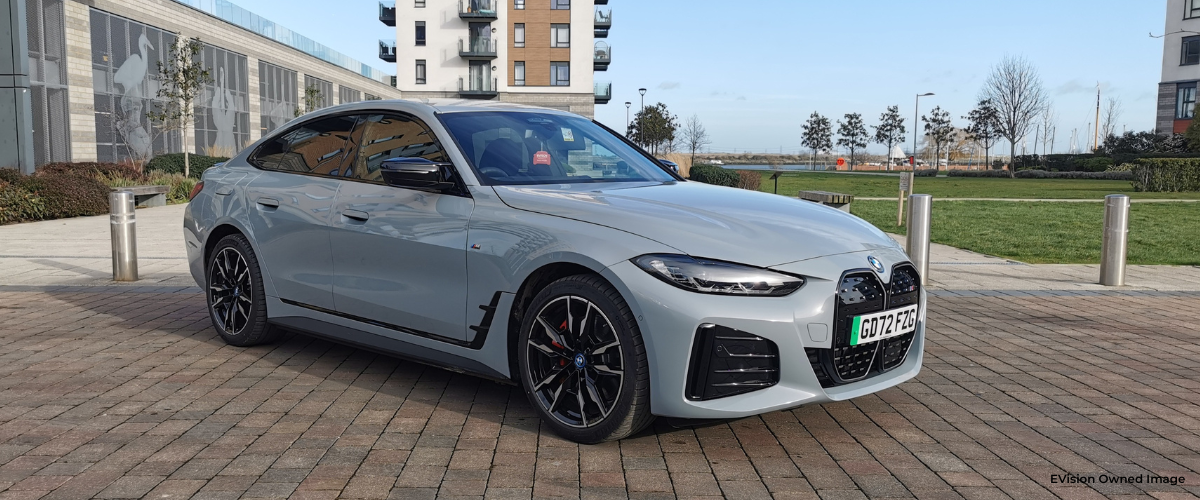 BMW i4 with heat pump feature image