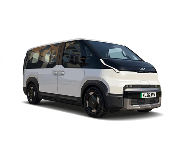 KIA PV5 PASSENGER VAN for hire from EVision Electric Vehicles