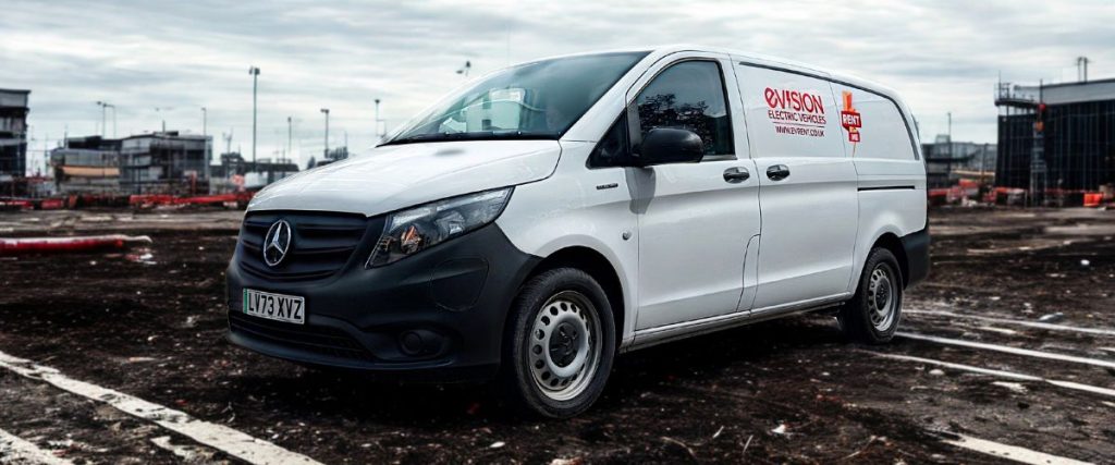 electric van rentals for construction projects